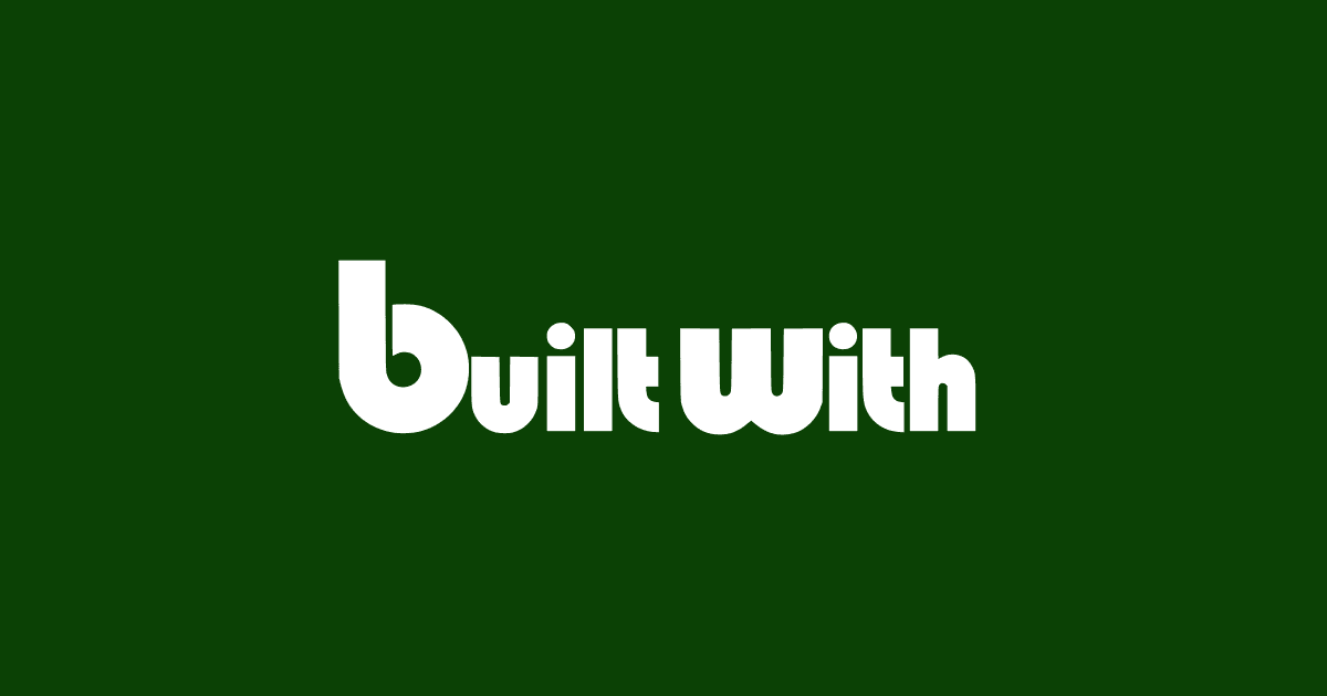 BuiltWith - Web Tech Stack Detector