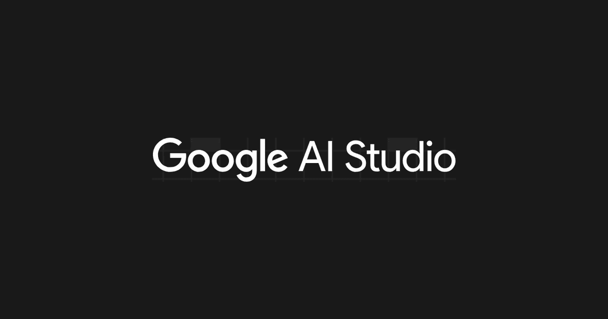 Google AI Studio