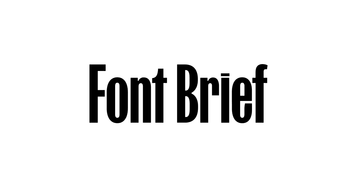 FontBrief