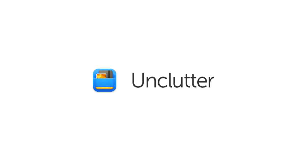 Unclutter