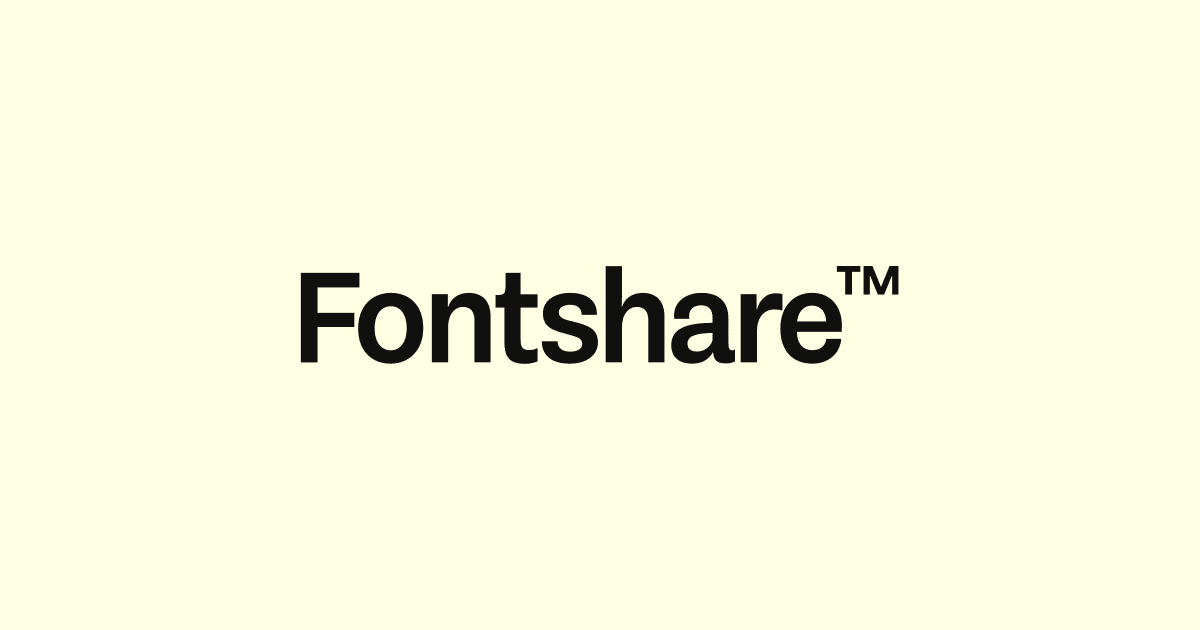 Fontshare