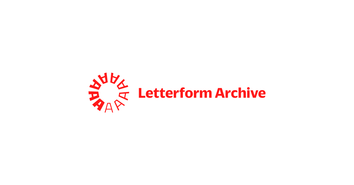 Letterform Archive