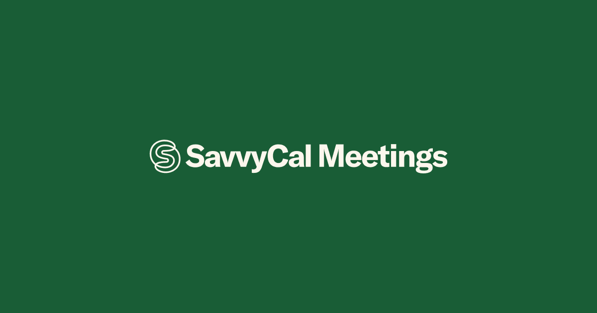 SavvyCal: Agendamento sem dor de cabeça