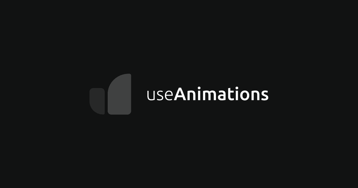 useAnimations