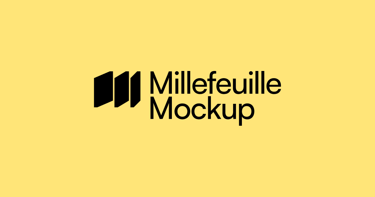Millefeuille Mockup