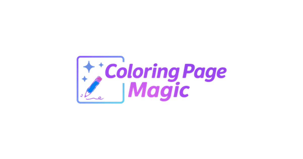 Coloring Page Magic