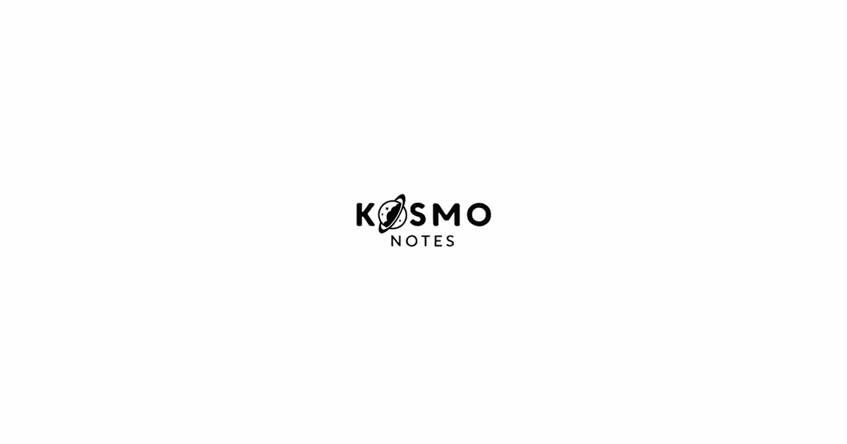 Kosmo Notes