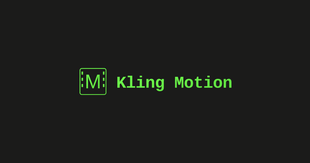Kling Motion Control