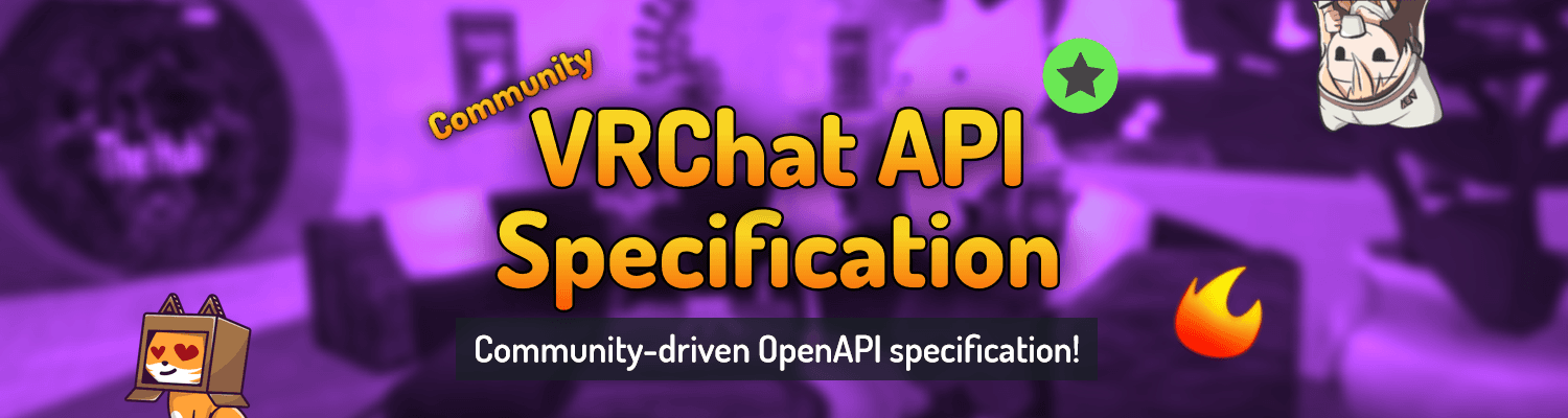VRChat API Specification